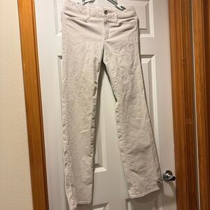 Women's Cream Pants banana republic